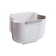 thumbnail image 3 of Bote De Basura Colgante Contenedor De Basura Simple Para Armario Baño Cocina Gris Blanco Y 6L, 3 of 3