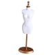 thumbnail image 5 of Soporte De Maniquí Para Exhibición De Ropa, Juguete De Simulación Para Casa De Muñecas 1/6, Casa De Muñecas De 12 ", Color Blanco, 5 of 5