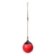thumbnail image 3 of Asiento De Columpio Para Exteriores Con Pelota De Rebote Con Cuerda Resistente Para Ni?os Y Adultos, Color Rojo, 3 of 7