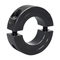 Ioensy - Abrazadera De Eje De Acero Profesional, Color Negro, Para Bases De Motor, Accesorios, Diámetro Interior De 12 Mm.