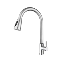 Importclick - Llave Monomando Lavaplatos Extensible Profesional