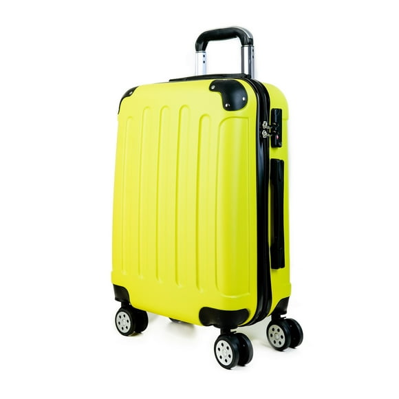 Maleta Cabina Carry On Valija Mano Premium Amarilla