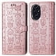 thumbnail image 1 of Funda Cartera FOXDOCK para Honor 200 Pro , Flip PU con Relieve de Gatos y Perros, Tarjetero y Soporte, 1 of 6