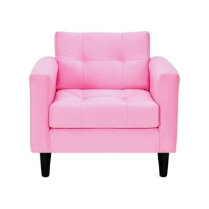 Bodevir - Sofa Retro 1C Felpa 00 Rosado