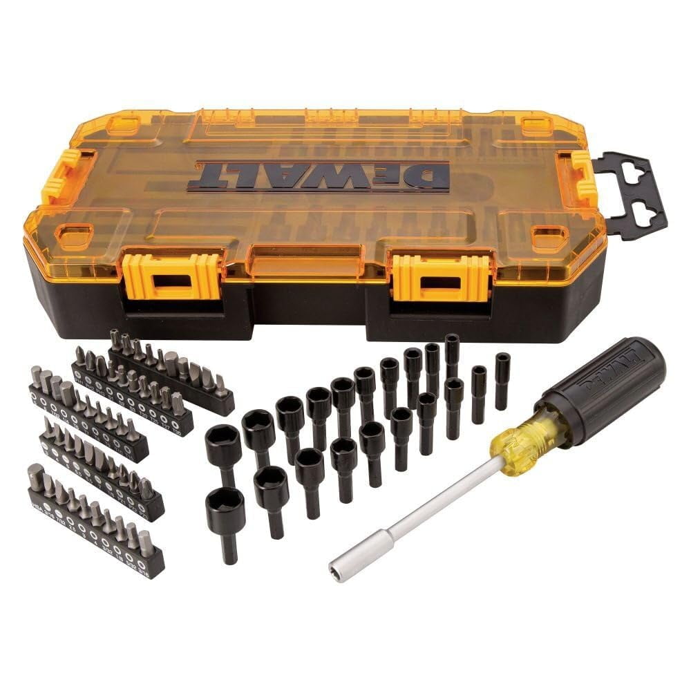 Juego De Puntas Para Destornilladores Dewalt Dwmt73808 Con Destornilladores, 71 Unidades