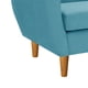 thumbnail image 3 of Sofa Bote 1c Felpa 04 Turquesa, 3 of 6