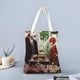 thumbnail image 2 of The Ancient Magus' Bride Bolso de tela con estampado de lienzo para mujer, bolsa de compras reutilizable y estética, con cremallera interior, regalo para mujer,40*45cm., 2 of 6