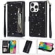 thumbnail image 1 of Funda Para Elegante Funda Iphone 16 Pro Max Glitter Con Cremallera-ideal Para El Uso Diario, 1 of 5