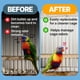 thumbnail image 4 of Forros para Jaula de Aves T TORTO9 79 × 55 cm (120 Hojas), 4 of 8