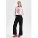 thumbnail image 4 of Polera Mujer Print Crop Blanco, 4 of 4