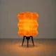 thumbnail image 1 of Lámpara de Mesa Velador SLVJE Aura Wave E27 Impresa en 3D 16 cm Naranja + Ampolleta, 1 of 1