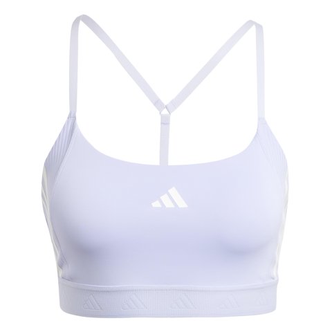 Bralette De Entrenamiento Adidas Hyperglam Para Mujer En Tono Violeta