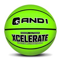 And1 - Balón De Baloncesto De Goma Premium Xcelerate Verde Talla 7