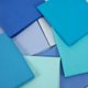 thumbnail image 3 of Tela Mililanyo 46 × 56 cm Azul – Pack de 8 piezas de algodón sólido, 3 of 6