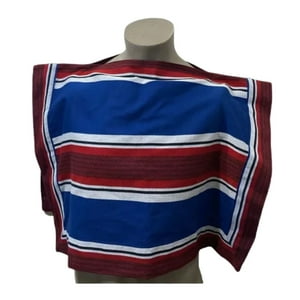 Genérico - Manta Poncho De Huaso Cueca Adulto- Juvenil 90X130Cm