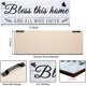 thumbnail image 3 of Carteles de Madera Jetec Bless This Home Rústicos 35 x 12 cm, 2 Unidades, 3 of 3