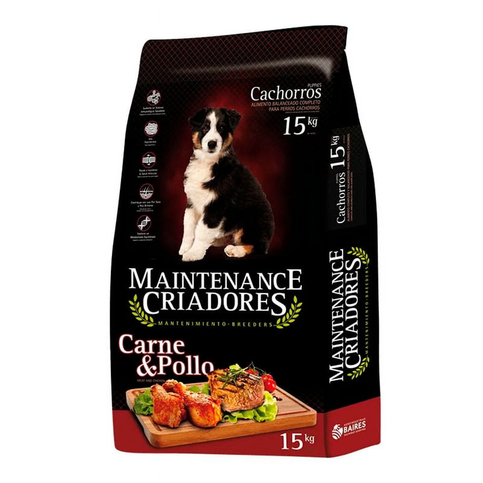 Alimento Cachorros Carne Y Pollo 15 Kg