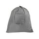 thumbnail image 3 of Bolsa De Lavandería Doblada Bolsillo Frontal Bolsa Reutilizable Para Gimnasio Maleta Camping Gris, 3 of 3