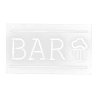 Magideal - Barra De Modelado Creativo Letrero De Para Bar Pub Led Usb Conectado Luz De Decorativa Para Vacaciones Halloween Café Restaurante Decoración