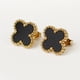 thumbnail image 3 of Elegant Four-Leaf Clover Stud Earrings - Stainless Steel with 14K Gold Plating - Perfect Gift for Women, 3 of 4