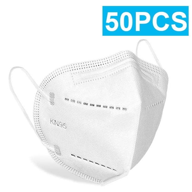 In stock KN95 Protective Masks Adult Personal Health Care 95% Filtration Nonwoven Cover Earloop Anti Dust Mask Fast Shipping