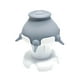 thumbnail image 1 of Cuenco De Leche Para Mascotas, Animales Pequeños, Boquillas Múltiples, Dispositivo De Alimentación De Leche Para Mascotas De Silicona, Base Hueca Gris, 1 of 5
