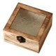 thumbnail image 2 of Caja De Almacenamiento De Madera Organizadora, Resistente, Para Guardar Recuerdos, Para La Entrada, La Cocina, El Maquillaje, Cuadrada, Marrón Claro, 2 of 5