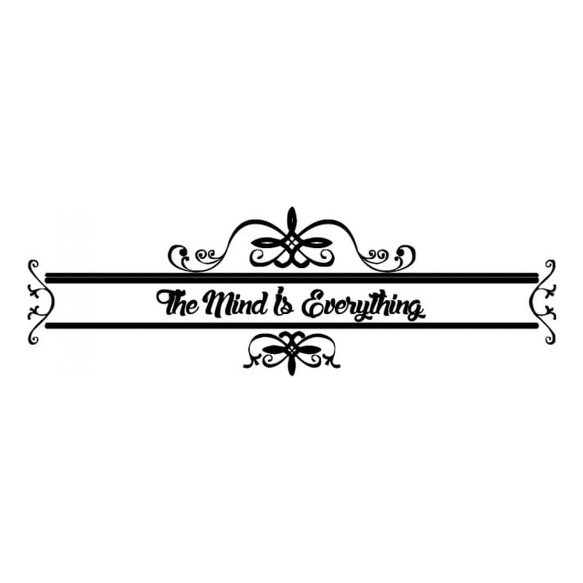 Decomural The Mind Is Everything Inspirational WS - 34296