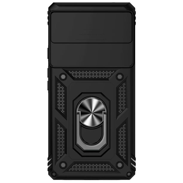 Estuche GANGXUN para Google Pixel 6A, soporte giratorio 360°, estilo mecánico y magnético
