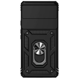 Estuche Gangxun Para Google Pixel 6A, Soporte Giratorio 360°, Estilo Mecánico Y Magnético