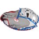 thumbnail image 1 of Guante de Softbol Rawlings 84 cm Mano Derecha Gris/Blanco, 1 of 5