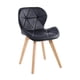 thumbnail image 5 of Comedor Mesa Shanna 100cm + 4 Sillones Rubik Color Negro, 5 of 7
