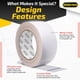 thumbnail image 4 of Cinta adhesiva resistente Gaffers, color blanco mate, 5 cm x 27 m, 4 of 6