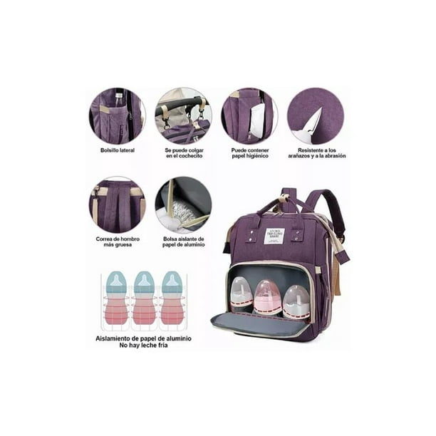 Bebé Mochilas De PaÃ±aleras Bebe Mochila Mochila PaÃ±alera Gris