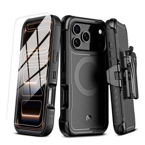 Funda Con Funda Para Cinturón M Mybat Pro Maverick Para Iphone 17 Pro Max