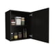 thumbnail image 5 of Mueble Superior Con 1 Puerta Derecha Abatible Y Entrepaños Para Colocar Objetos 60x50x33,5 Cm Negro, 5 of 8
