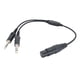 thumbnail image 4 of Cable Adaptador De Auriculares De 5 Pines Cable De Auriculares De Aviación Para Enchufe Dual XLR A GA, 4 of 5