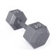 thumbnail image 1 of Mancuerna hexagonal de hierro fundido CAP Barbell de 30 kg, individual, 1 of 7