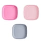thumbnail image 1 of Set 3 Platos Planos Ecológico - Fucsia-Rosado-Gris, 1 of 3