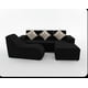 thumbnail image 1 of Living seccional L premium 3 cuerpos, color Negro, 1 of 2