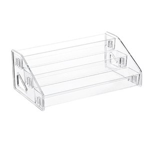 Magideal - Estante De Almacenamiento De Esmalte De Uñas, Organizador Transparente, Estante De Exhibición De Maquillaje, Acrílico Para Encimeras De Baño, , 3 Niveles