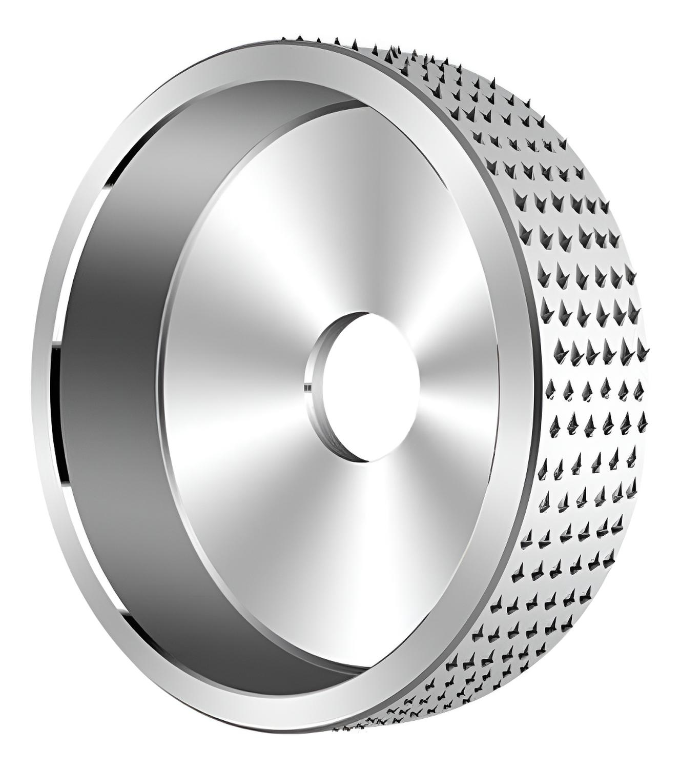 Genérica - Rueda Disco Abrasivo Para Madera, Estándar Chileno, Esmeril