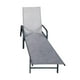 thumbnail image 2 of Juego 2 Reposeras Piscina Terraza Gris, 2 of 4
