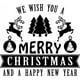 thumbnail image 1 of Decomural Merry Christmas & Happy New Year WS-50041, 1 of 2