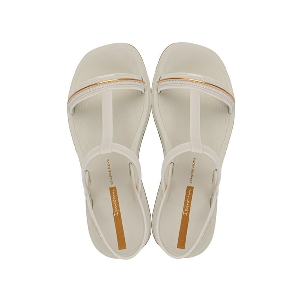 Sandalia Mujer Hueso Glow Sand Ipanema
