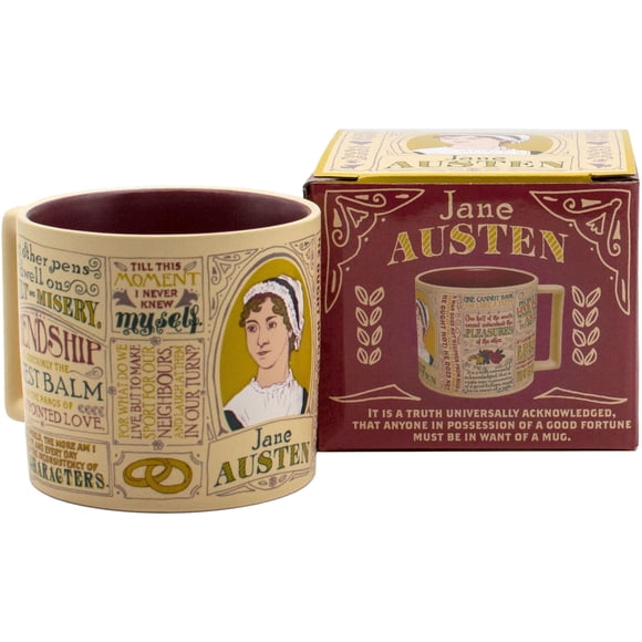 Taza de café The Unemployed Philosophers Guild Jane Austen