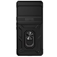 Estuche Gangxun Para Google Pixel 6 Pro, Soporte Giratorio 360°, Estilo Mecánico Y Magnético