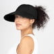 thumbnail image 4 of Sombrero Sunblocker de ala ancha Ponyflo, poliéster negro, 4 of 6