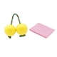 thumbnail image 3 of Bola De La Yema Del Dedo Bola De Tambor Instrumento Kashaka Sonajero Amarillo Pa?o Rosa, 3 of 5