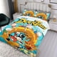 thumbnail image 3 of PatoAventuras Conjunto de sábanas temático, trío de piezas, cómodo y amigable con la piel, diseño único, regalo de decoración para el hogar para familiares, amigos y fans,173cm *218cm, 3 of 6